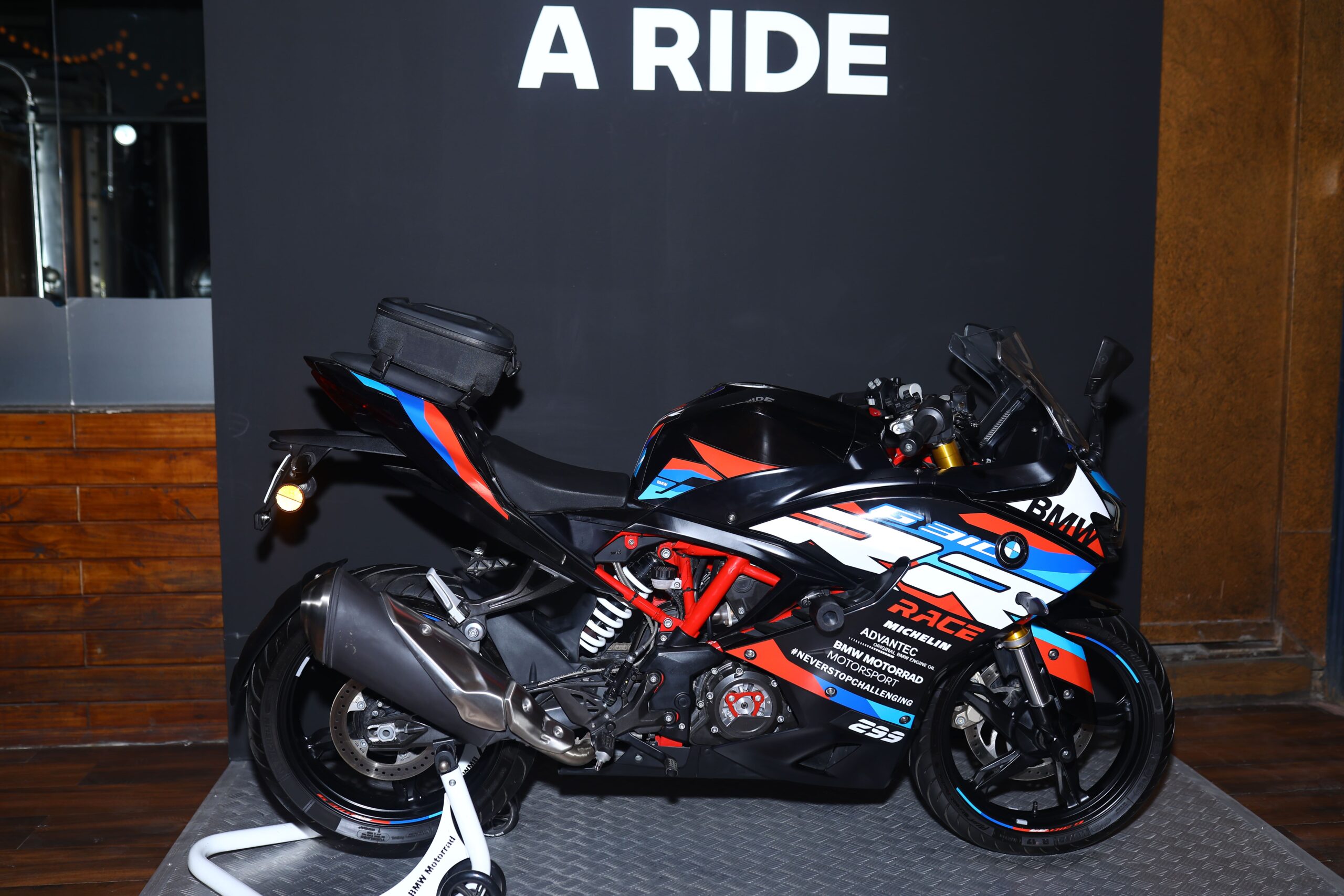 BMW Motorrad Showcases at Global Foyer, Sector 43